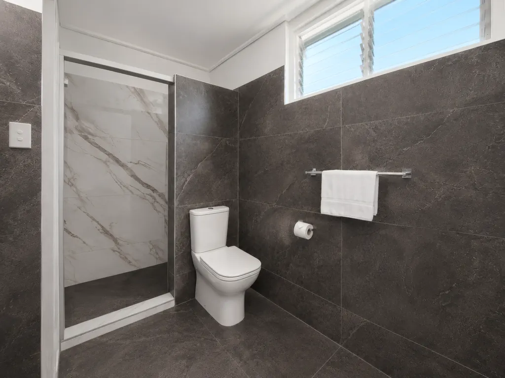 Private bathroom — walk-in shower