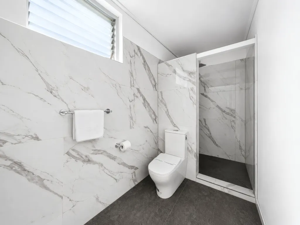 Private bathroom — walk-in shower