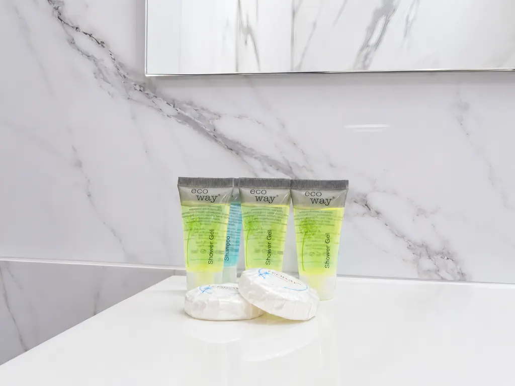 Private bathroom — toiletries detail